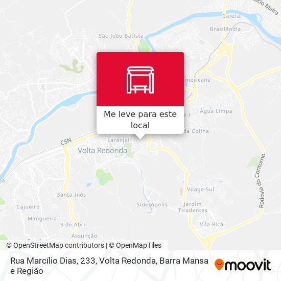 Rua Marcílio Dias, 233 mapa