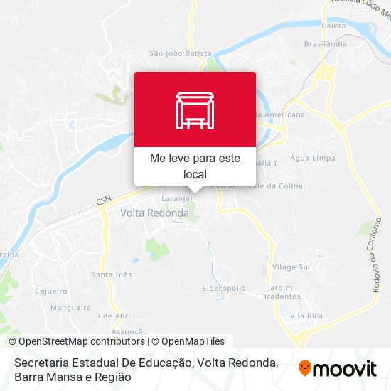 Secretaria Estadual De Educação mapa