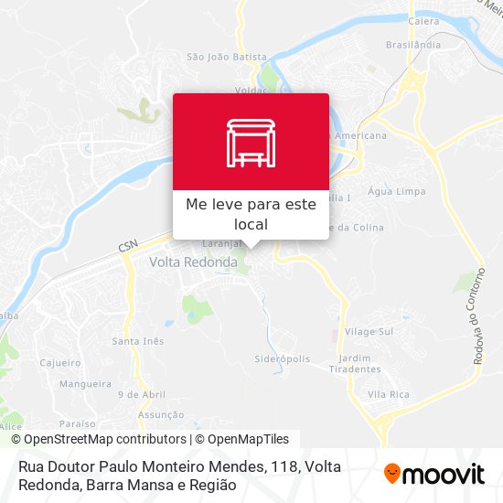 Rua Doutor Paulo Monteiro Mendes, 118 mapa