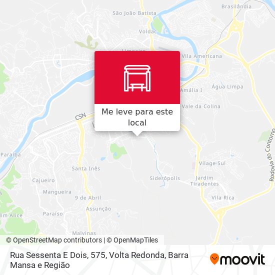 Rua Sessenta E Dois, 575 mapa