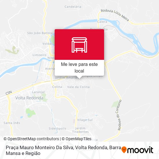 Praça Mauro Monteiro Da Silva mapa