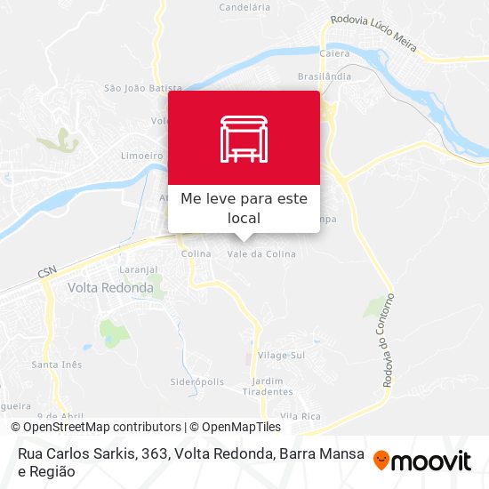 Rua Carlos Sarkis, 363 mapa