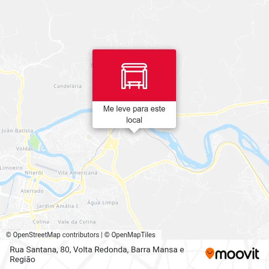 Rua Santana, 80 mapa