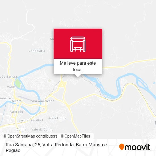 Rua Santana, 25 mapa