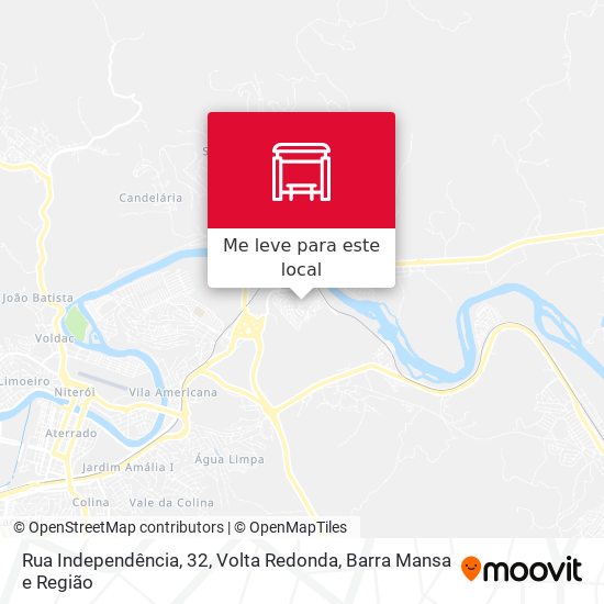 Rua Independência, 32 mapa