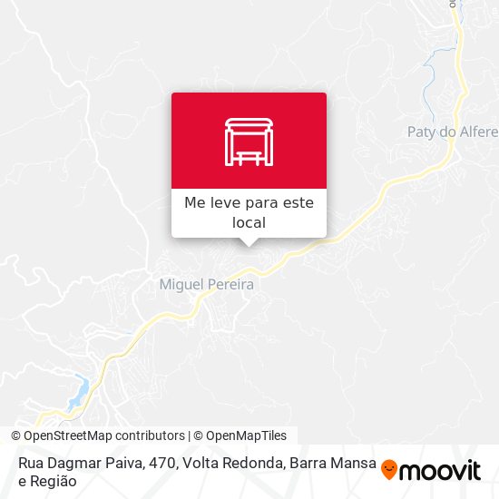 Rua Dagmar Paiva, 470 mapa