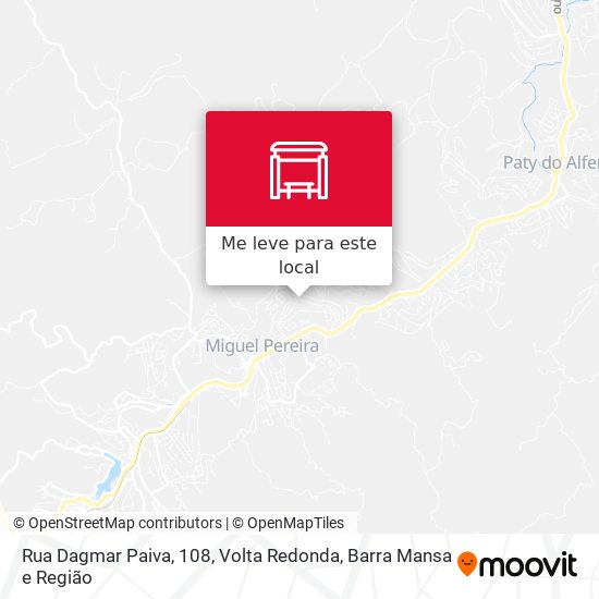 Rua Dagmar Paiva, 108 mapa