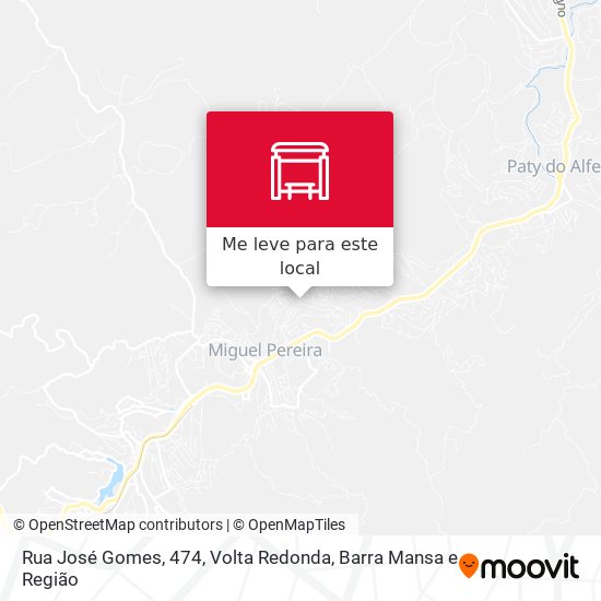 Rua José Gomes, 474 mapa