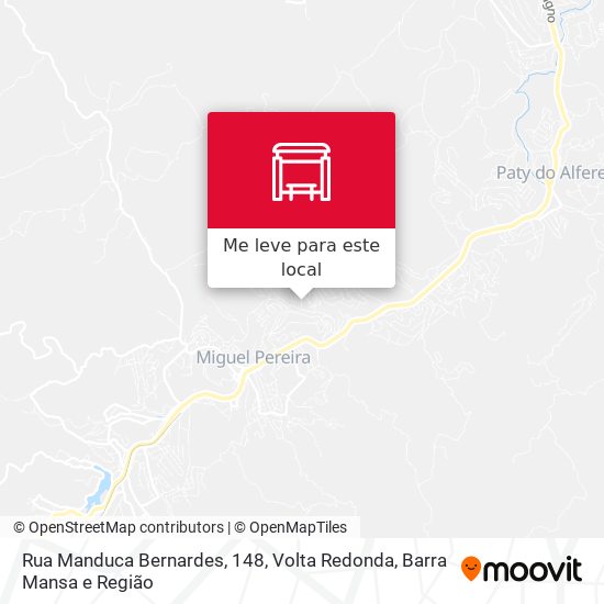 Rua Manduca Bernardes, 148 mapa