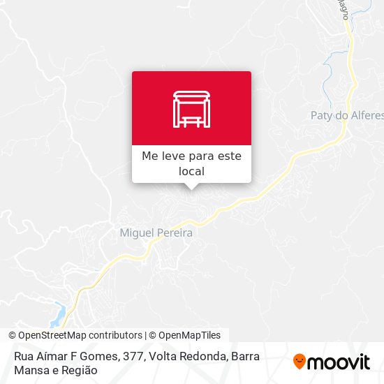 Rua Aímar F Gomes, 377 mapa