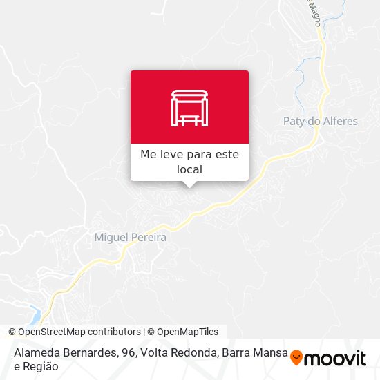 Alameda Bernardes, 96 mapa