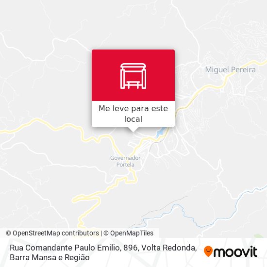 Rua Comandante Paulo Emilio, 896 mapa