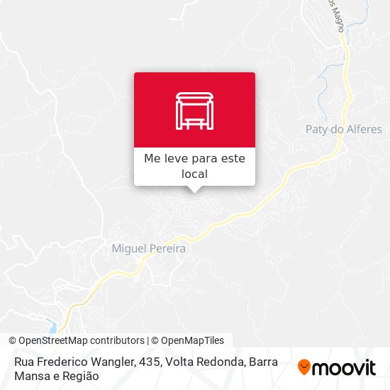 Rua Frederico Wangler, 435 mapa