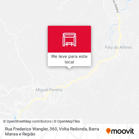 Rua Frederico Wangler, 360 mapa