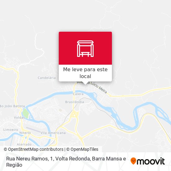 Rua Nereu Ramos, 1 mapa