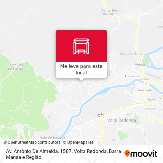 Av. Antônio De Almeida, 1587 mapa
