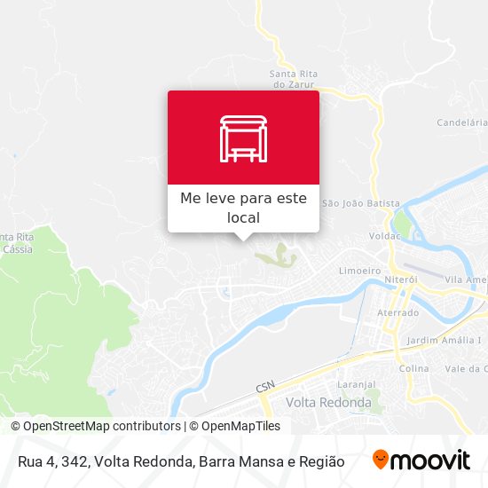 Rua 4, 342 mapa