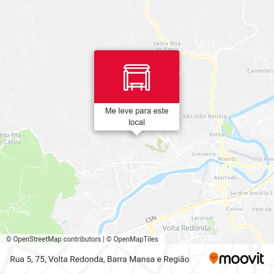 Rua 5, 75 mapa