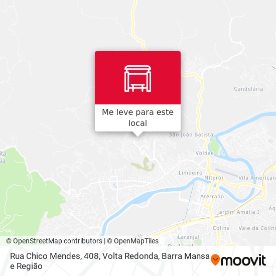Rua Chico Mendes, 408 mapa