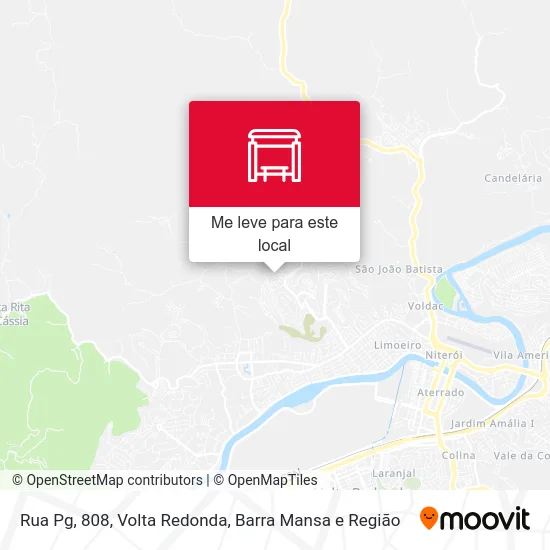 Rua Pg, 808 mapa