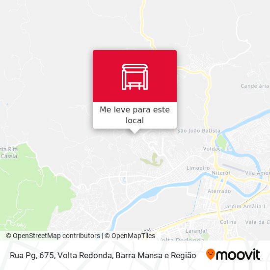 Rua Pg, 675 mapa