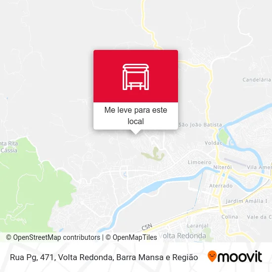 Rua Pg, 471 mapa