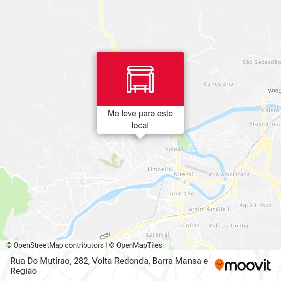 Rua Do Mutirao, 282 mapa
