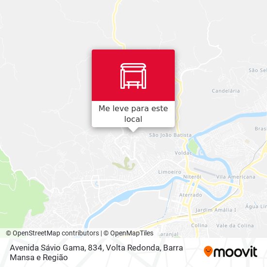 Avenida Sávio Gama, 834 mapa