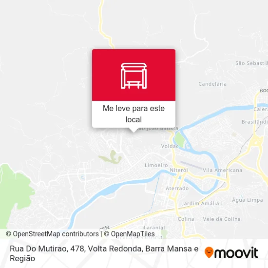 Rua Do Mutirao, 478 mapa