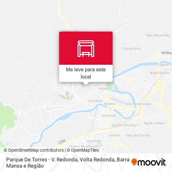 Parque De Torres - V. Redonda mapa