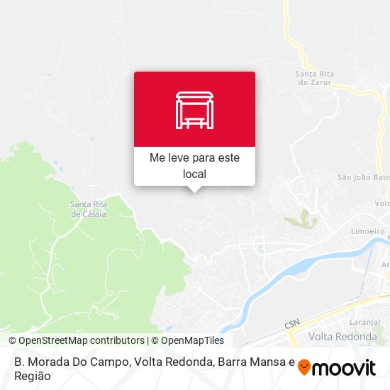 B. Morada Do Campo mapa