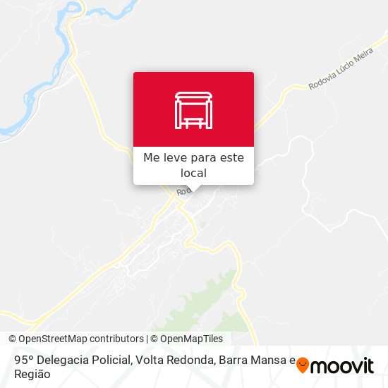 95º Delegacia Policial mapa