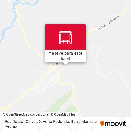 Rua Doutor Calvet, 6 mapa