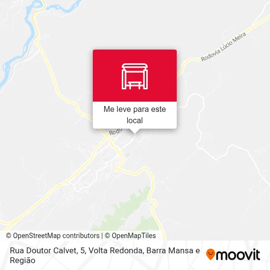 Rua Doutor Calvet, 5 mapa
