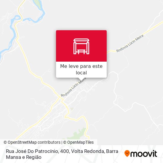 Rua José Do Patrocínio, 400 mapa