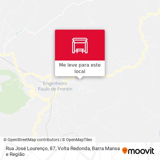 Rua José Lourenço, 87 mapa