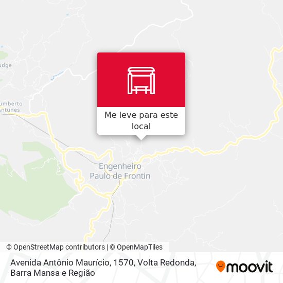 Avenida Antônio Maurício, 1570 mapa