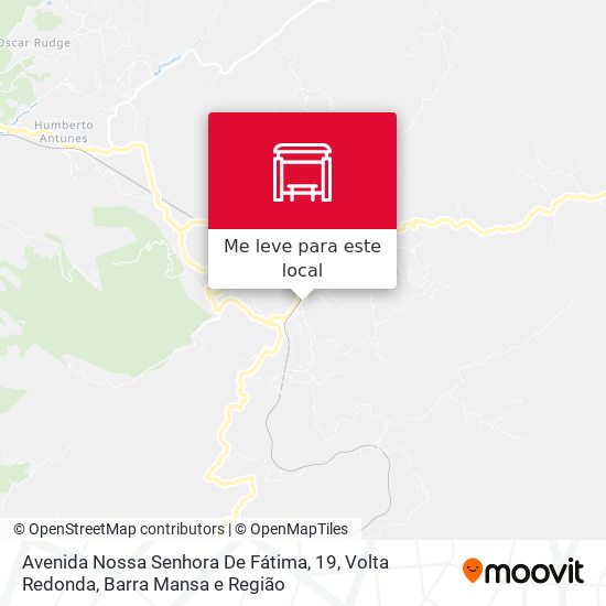 Avenida Nossa Senhora De Fátima, 19 mapa