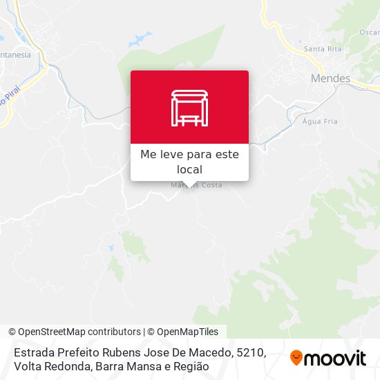 Estrada Prefeito Rubens Jose De Macedo, 5210 mapa
