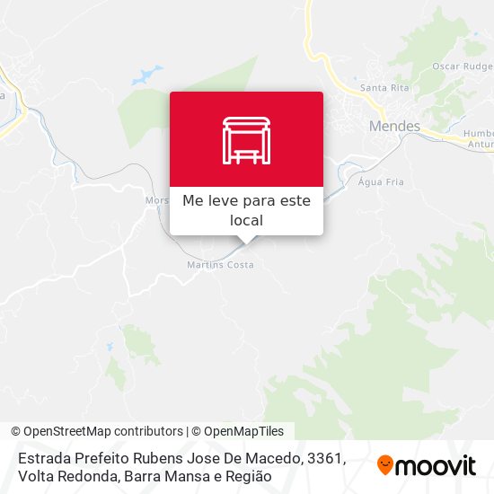 Estrada Prefeito Rubens Jose De Macedo, 3361 mapa