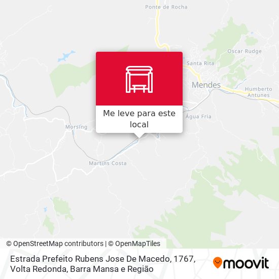 Estrada Prefeito Rubens Jose De Macedo, 1767 mapa