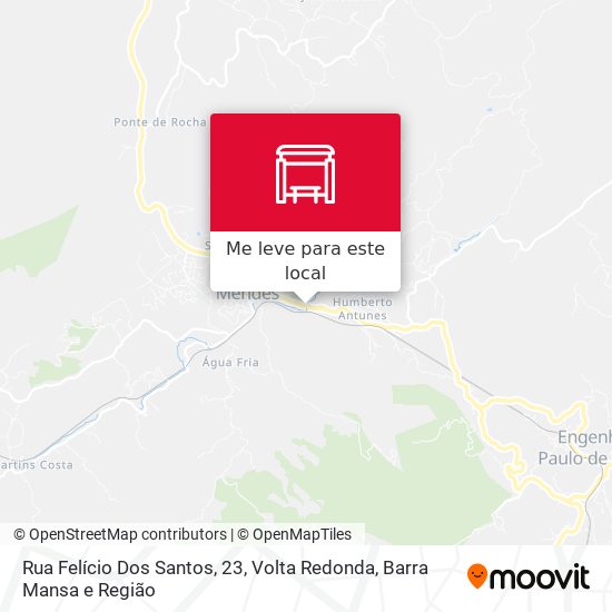 Rua Felício Dos Santos, 23 mapa