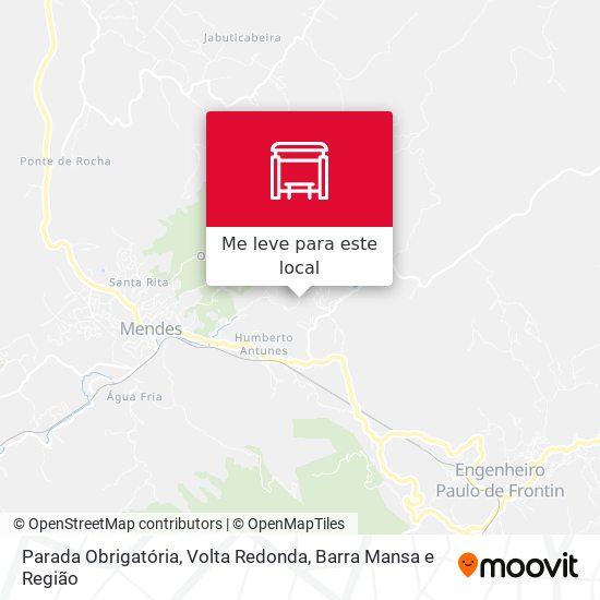 Parada Obrigatória mapa