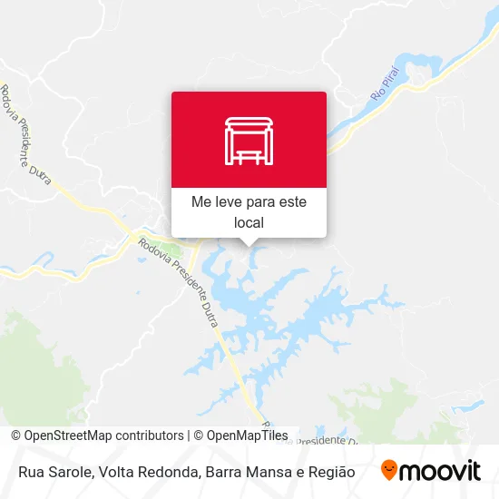Rua Sarole mapa