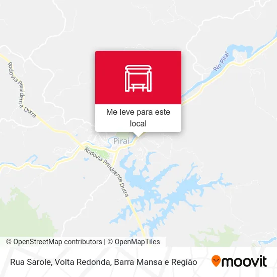 Rua Sarole mapa