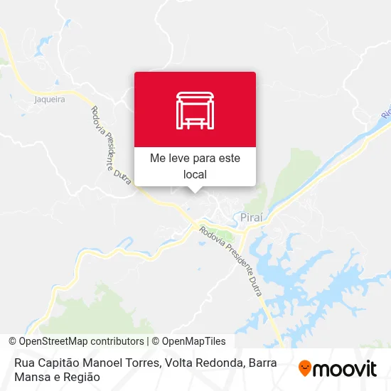 Rua Capitão Manoel Torres mapa