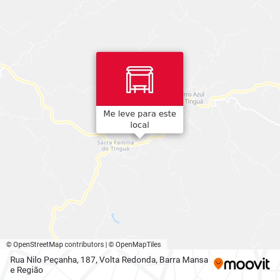 Rua Nilo Peçanha, 187 mapa