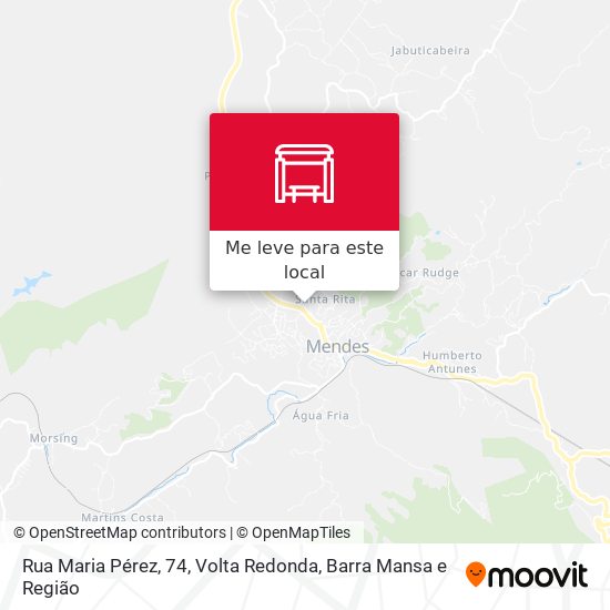 Rua Maria Pérez, 74 mapa