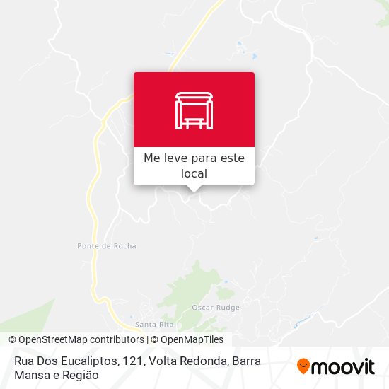 Rua Dos Eucaliptos, 121 mapa