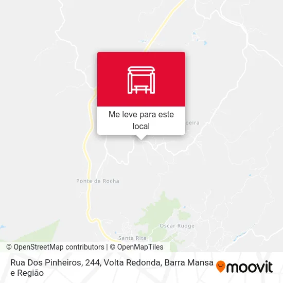 Rua Dos Pinheiros, 244 mapa